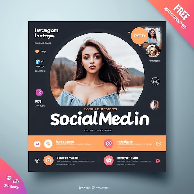 Social Media Instagram Post Template