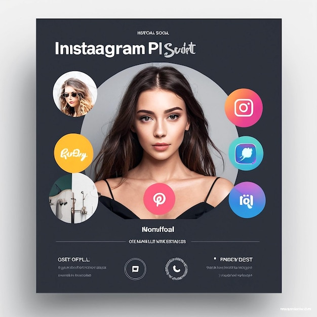 Social Media Instagram Post Template