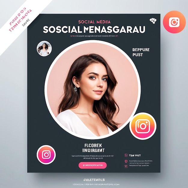 Social Media Instagram Post Template