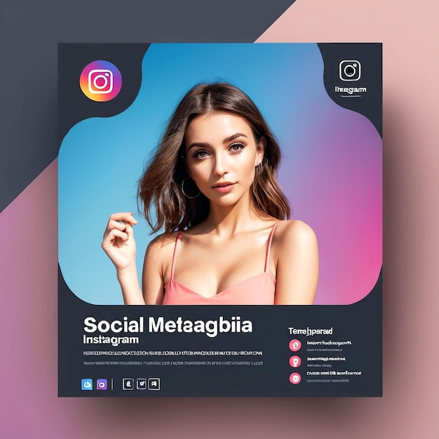 Social Media Instagram Post Template