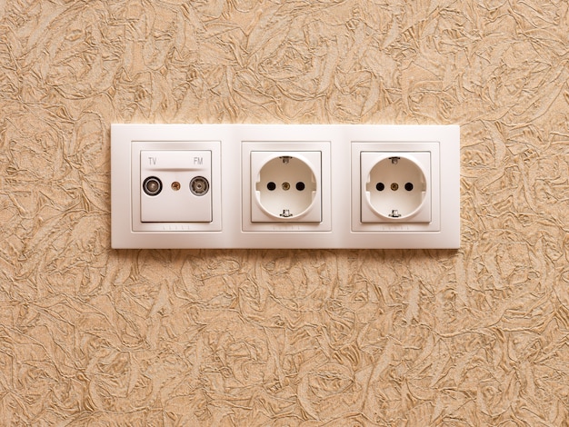 Socket on the wall