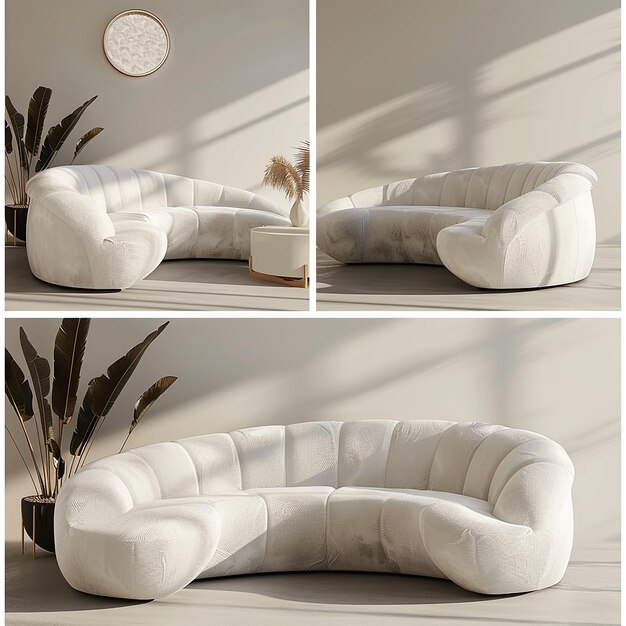 Photo sofa set