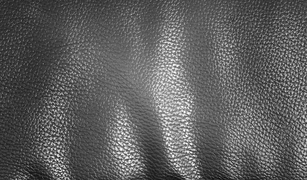 Sofa skin black leather