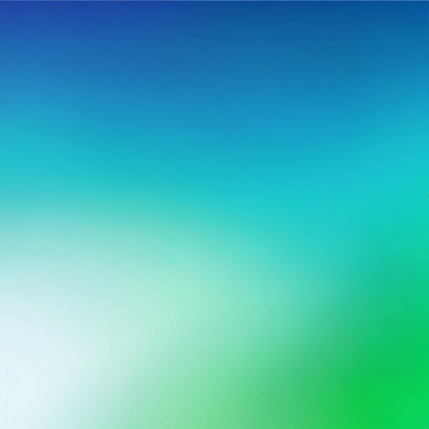 Photo soft blue and green gradient background perfect for refreshing and calm designs with a modern touch