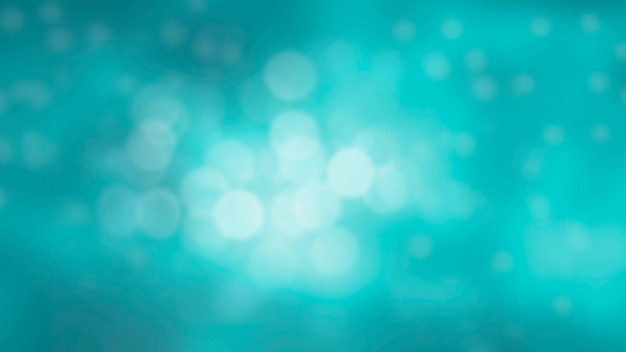 Soft blur bokeh light effect on abstract blue background