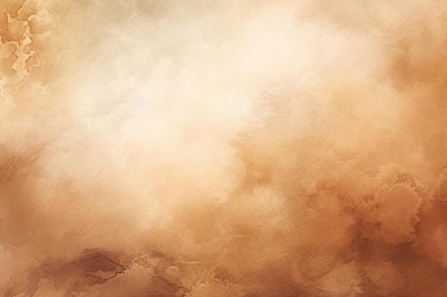 Soft brown watercolor texture design background and copy space