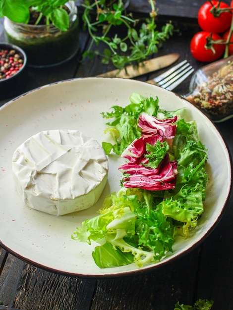 Soft cheese Camembert or Brie