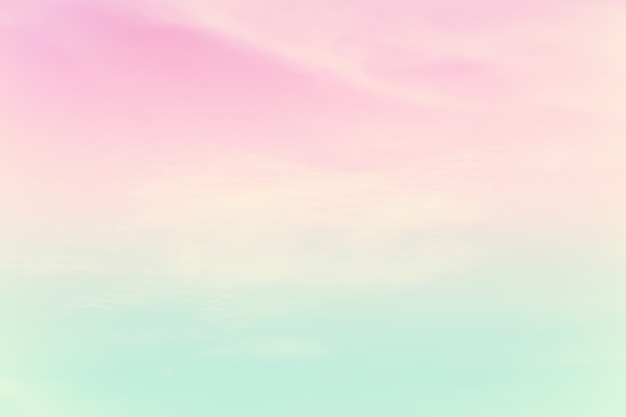 Soft cloudy is gradient pastel, Abstract sky background in sweet color.