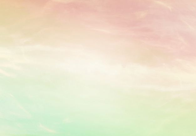 Soft cloudy is gradient pastel,Abstract sky background in sweet color.