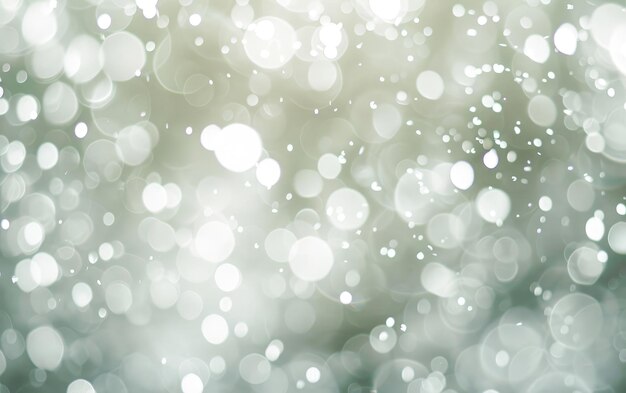 Photo soft ethereal white bokeh background with a dreamy blur effect