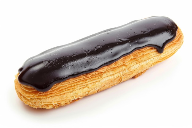 Photo soft french eclair pastry