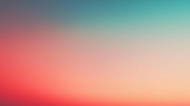 Photo a soft gradient blending warm and cool tones creating a serene atmosphere