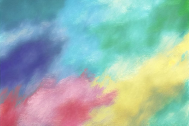 Soft multi color Beautiful abstract watercolor background paint texture