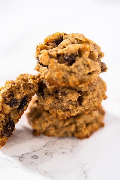 Soft Oatmeal Raisin Walnut Cookies