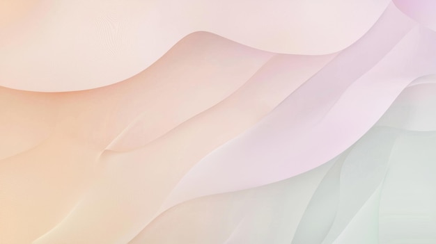 Photo soft pastel colors blend elegantly creating a calming abstract background with flowing lines perfect for websites presentations or projects needing sophistication