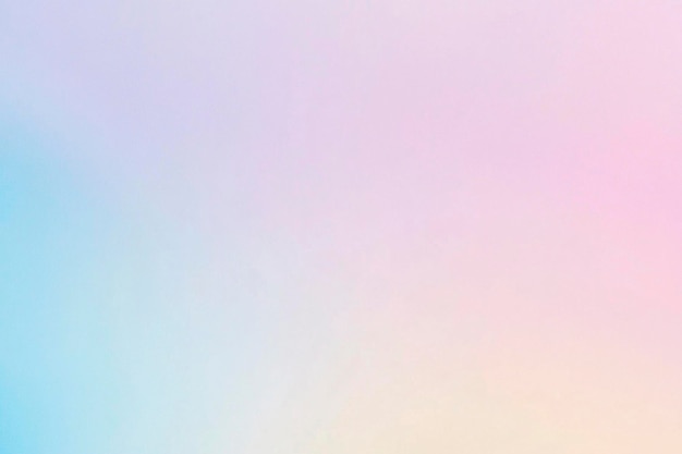 Photo soft pastel gradient background with gentle transitions