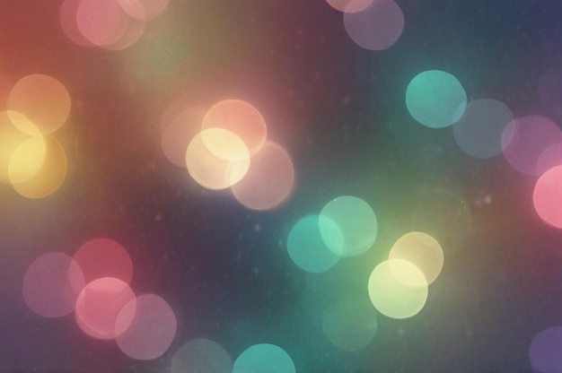 Photo soft pastel gradient with subtle bokeh light effects