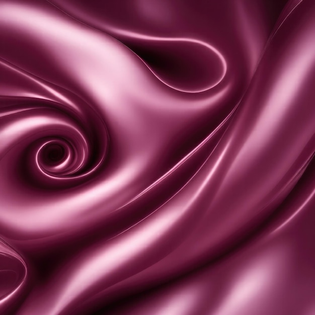 Photo soft pastel maroon shiny satin silk swirl abstract wave background