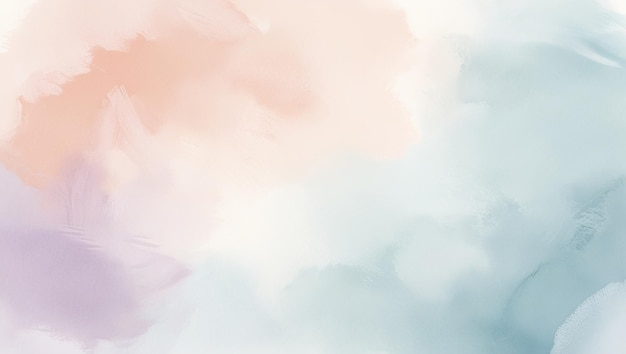 Photo soft pastel watercolor background dreamy ethereal abstract texture