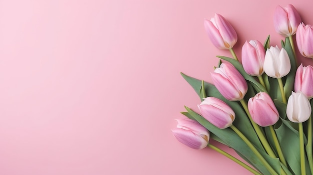 Soft Pink Flower Background