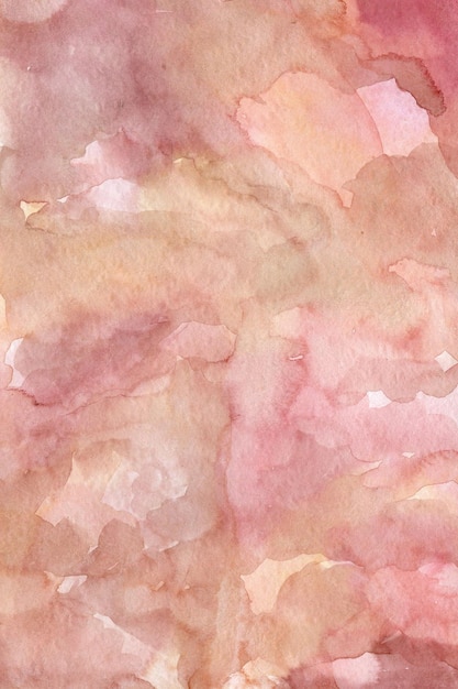 Soft Pink handdrawn watercolor background