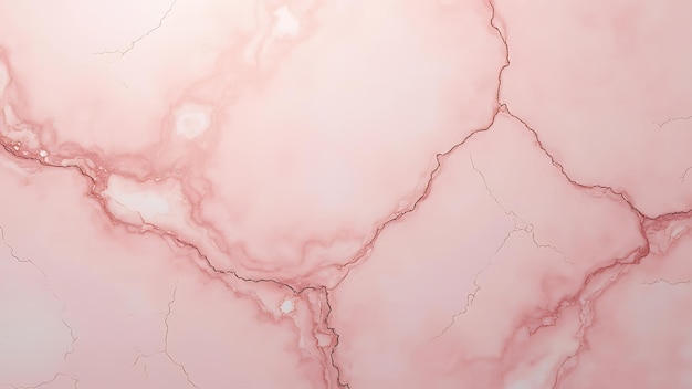 Photo a soft pink marble background with subtle veins creates a gentle and elegant visual the understated veining adds a touch of sophistication