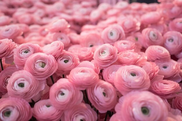 Soft Pink Ranunculus