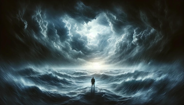 Solace in the Storm Embracing the Turbulence of Emotions