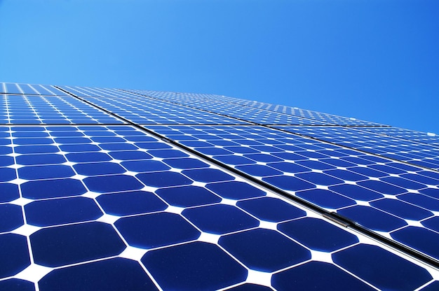 Solar panels clean electricity the future of the planet