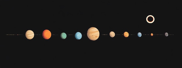 Photo solar system sun mercury venus planet earth mars jupiter saturn uranus neptune