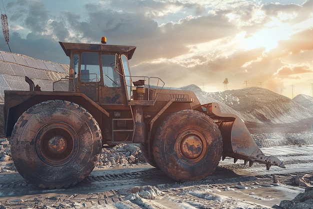 SolarPowered Wheel Loader