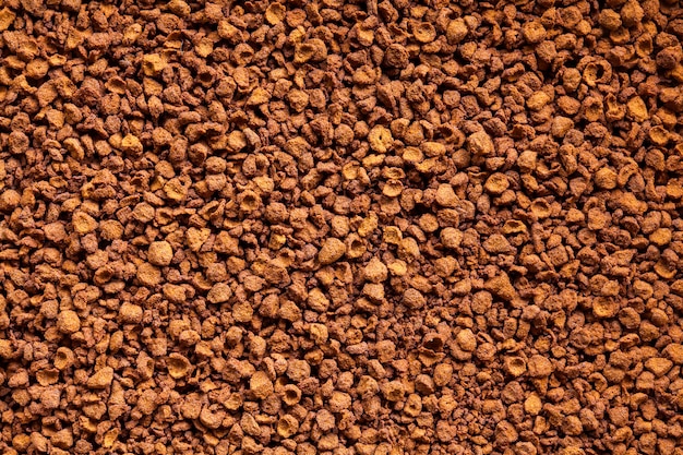 Soluble coffee powder texture background