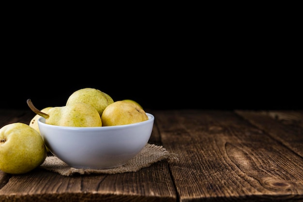 Some fresh Pears