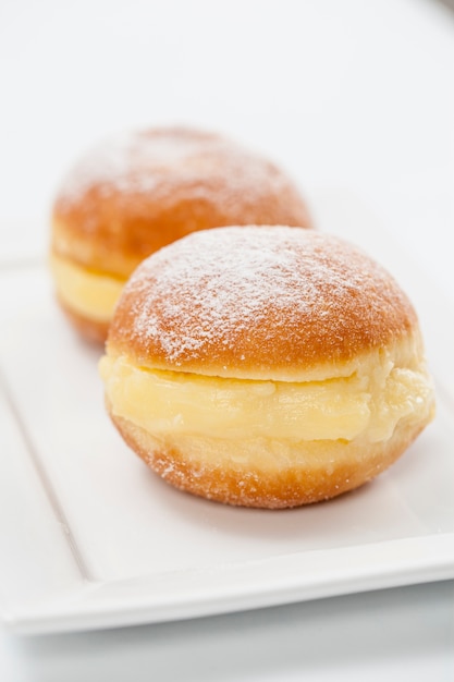 Sonho, a traditional pastry, made in brazilian bakeries.