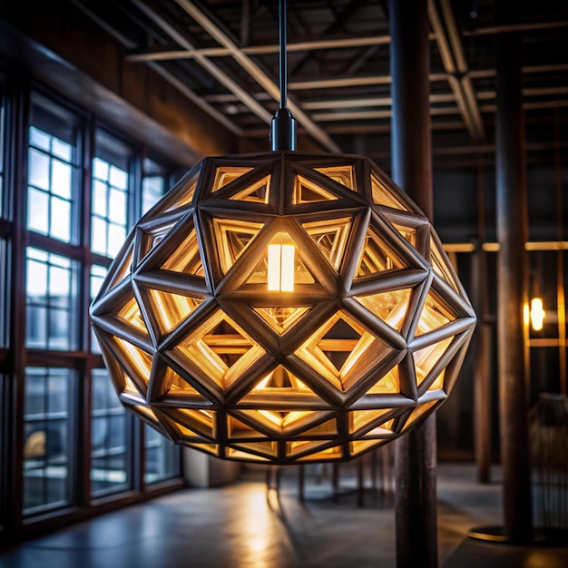 Sophisticated 3D Modern Lamp Design