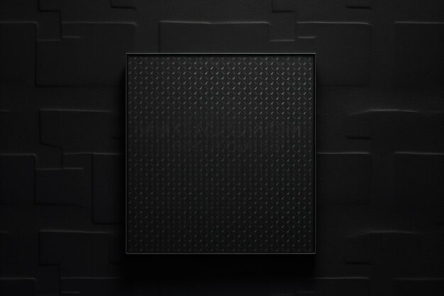 Sophisticated Black Mockup black mockup