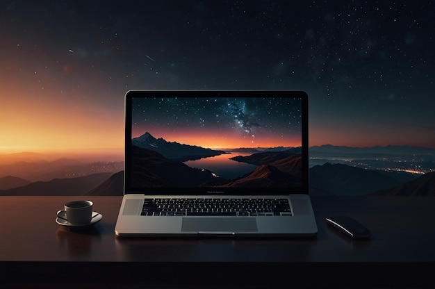 Photo sophisticated desktop background with classy visuals