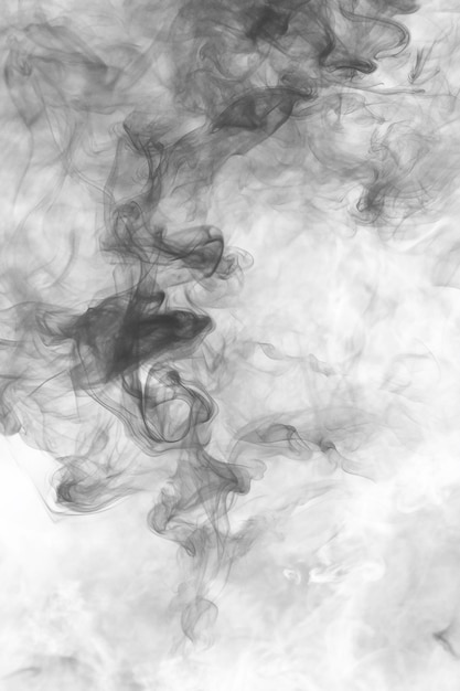 Photo sophisticated gray smoke background with ai icon