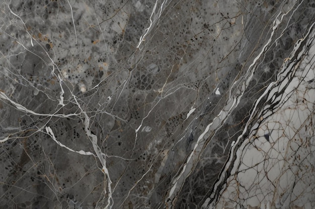 Photo sophisticated grey marble background with polished surface