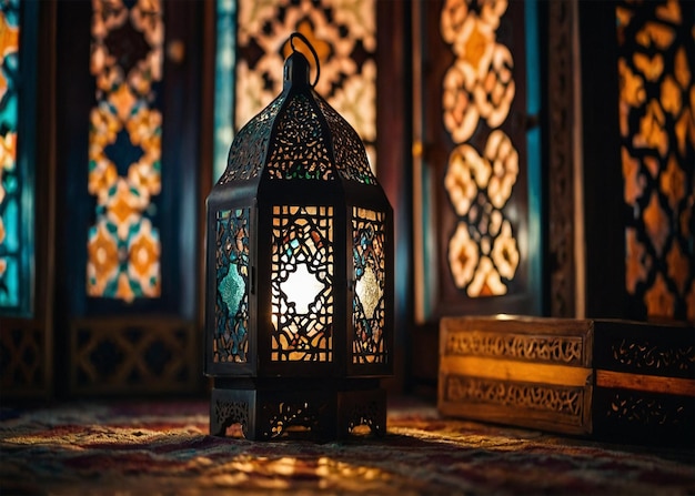 Sophisticated Moroccan Ramadan Kareem Lighting