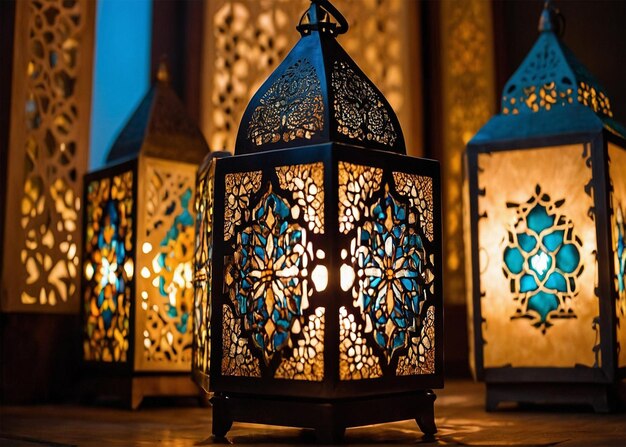 Sophisticated Moroccan Ramadan Kareem Lighting