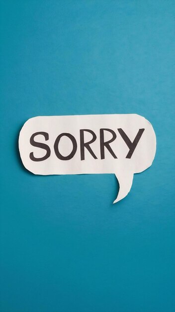 Photo sorry message to express regret remorse apology for error mistake guilt and request forgiveness