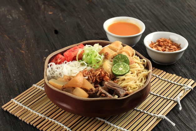 Soto Mie Bogor Traditional Sundanese Beef Noodle Soup