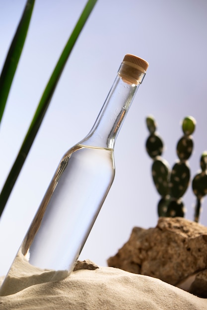 Sotol drink still life