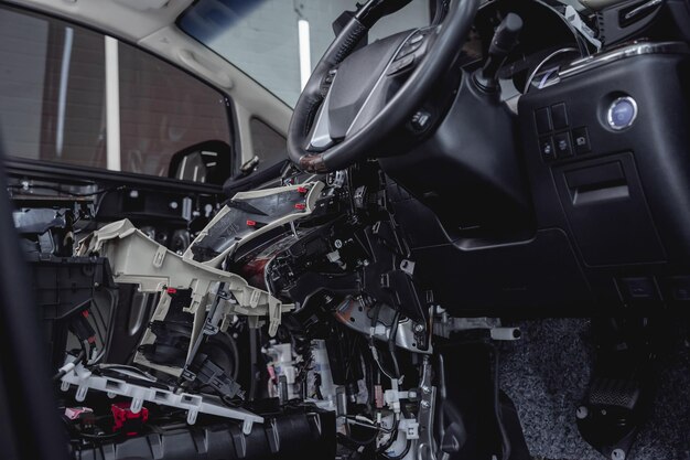 Soundproofing material and deadener inside car interior