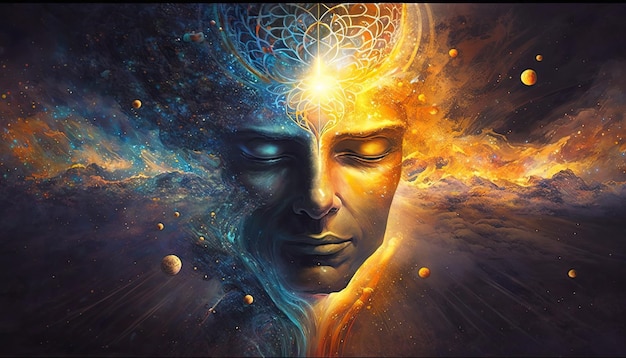 Source of Intelligence powerful mind imagination cognition cyberspace wellbeing Generative AI