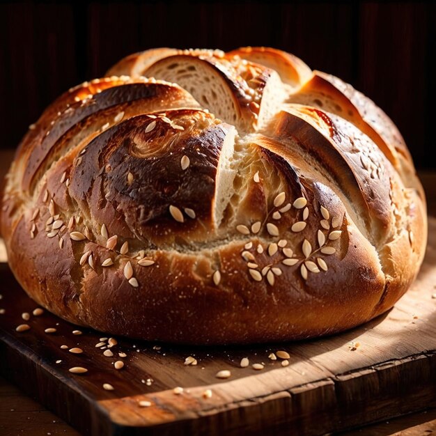 sourdough bread freshly baked bread food staple for meals