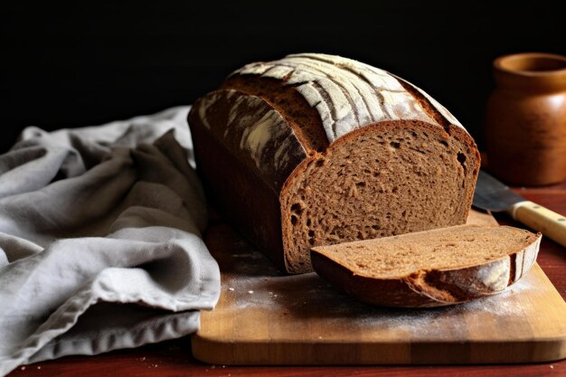 Sourdough rye bread Generate AI