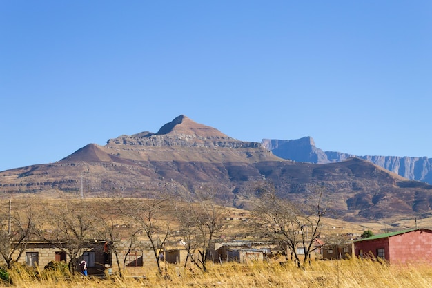 South African shantytown