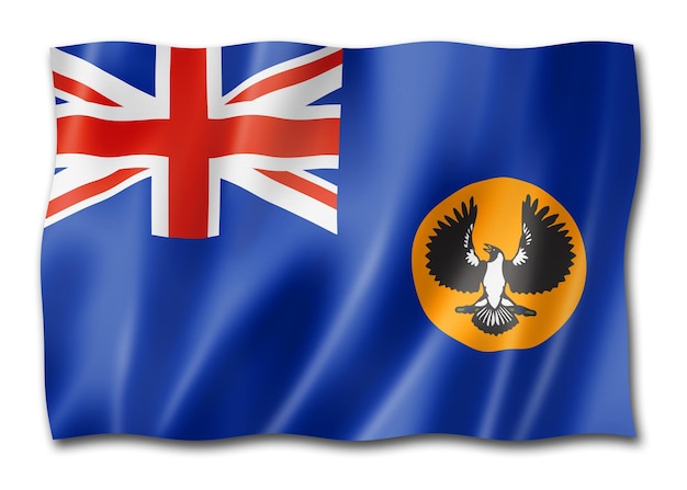 South Australian state flag Australia